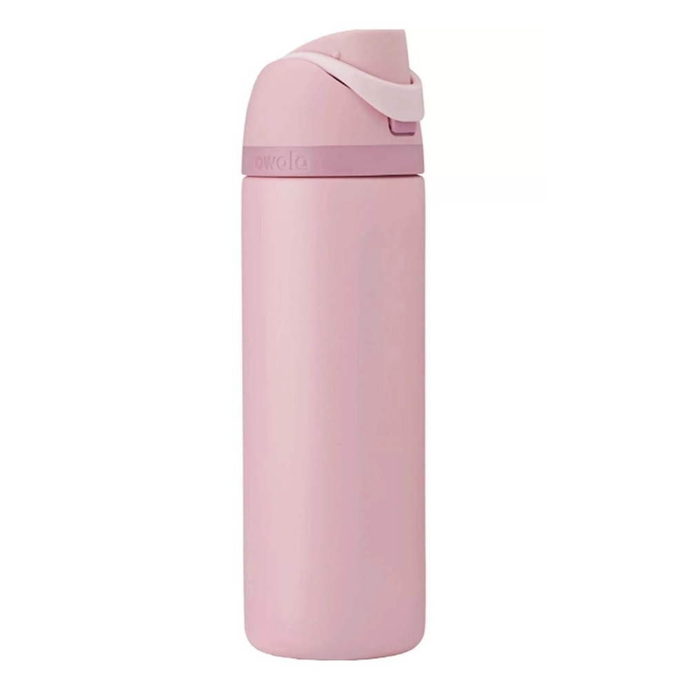 Owala Rose Quartz Light Pink Water Bottle Free Zip 24 oz